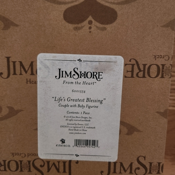 NIB Jim Shore Heartwood Creek Life's Greatest Blessing Figurine - Picture 3 of 9